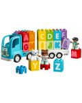 Конструктор LEGO Duplo My First - Азбучен камион (10915) - 3t