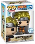 Комплект Funko POP! Collector's Box: Animation - Naruto Shippuden - Naruto Uzumaki Running (Metallic) (Special Edition), размер S - 4t