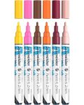 Комплект акрилни маркери Schneider Paint-It 310 - 2 mm, 6 цвята - 2t