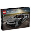 Конструктор LEGO Technic - Сива хиперкола Koenigsegg Jesko (42173) - 1t