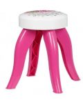 Комплект Klein Barbie - Студио за красотa, табуретка с аксесори, със звуци и светлини - 4t