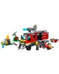 Конструктор LEGO City - Камион на пожарната команда (60374) - 3t