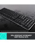 Комплект мишка и клавиатура Logitech - MK270, безжичен, черен - 5t
