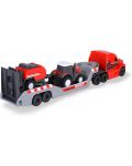 Kомплект Dickie Toys - Транспортен камион с трактор Massey Ferguson - 3t