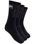 Комплект чорапи Fila - F9000, 3 броя, черни - 1t