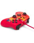 Контролер PowerA - Enhanced, жичен, за Nintendo Switch, Speedster Mario - 6t