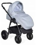 Комбинирана детска количка 2в1 Baby Giggle - Toronto, светлосива - 3t