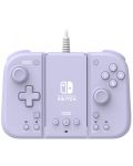 Контролер Hori - Split Pad Compact Attachment Set, лилав (Nintendo Switch) - 1t