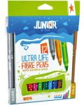 Комплект флумастери Junior - Ultra Life, 12 цвята - 1t