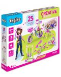 Конструктор Engino Creative Builder - 25 модела за момичета - 1t