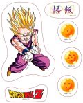 Комплект стикери ABYstyle Animation: Dragon Ball Z - Gohan & Trunks - 2t