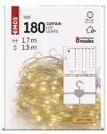 LED Лампички Emos - Nano Curtain MF, 180 броя, 1.7 х 1.5 m - 9t