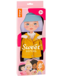 Комплект дрехи за кукла Orange Toys Sweet Sisters - Парка в цвят горчица - 1t