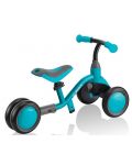 Триколка  Globber - Learning bike 3 в 1 Deluxe, синьо/зелено - 2t