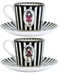 Комплект чаши за чай Santoro Gorjuss - Ladybird и Ruby - 1t