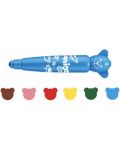 Комплект маркери Carioca Baby - Teddy, 6 цвята - 2t