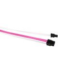 Комплект удължителни кабели 1stPlayerg - PKW-001, 0.35 m, розов/бял - 5t