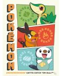 Комплект мини плакати GB Eye Games: Pokemon - Starters - 6t