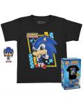 Комплект Funko POP! Collector's Box: Games - Sonic (Flocked) - 1t