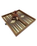 Комплект шах и табла Manopoulos - Цвят венге, 38 x 19 cm - 6t