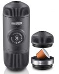 Комплект Wacaco - Nanopresso Classic + адаптер за Nespresso капсули, черен - 1t