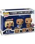 Комплект фигури Funko POP! Movies: E.T. - E.T. in Disguise, E.T. in Robe, E.T. with Flowers (Special Edition) - 2t