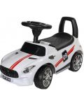 Кола за яздене Baby Mix - Racer, бяла - 1t