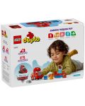 Конструктор LEGO Duplo - Мак на състезание (10417) - 5t