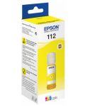 Консуматив Epson - 112 EcoTank, жълт - 2t