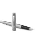 Комплект писалка Parker Jotter Stainless Steel - С химикалка, сребристо покритие - 2t