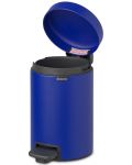 Кош за отпадъци Brabantia - NewIcon, 3 l, Mineral Powerful Blue - 6t