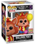 Комплект Funko POP! Collector's Box: Games - Five Nights at Freddy's (Balloon Foxy) (Flocked) - 4t