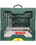 Комплект свредла Bosch - Mini X-Line, 15 части - 2t