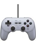 Контролер 8Bitdo - Pro2, сив (Nintendo Switch/PC) - 4t