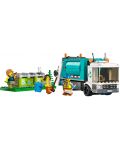 Конструктор LEGO City - Камион за рециклиране (60386) - 7t