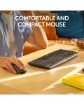 Комплект мишка и клавиатура Logitech - MK295, безжичен, черен - 5t