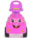Кола за бутане Moni Toys - Keep Riding, розова - 2t