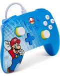 Контролер PowerA - Enhanced, жичен, за Nintendo Switch, Mario Pop Art - 2t