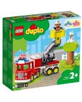 Конструктор LEGO Duplo Town - Пожарникарски камион, със звуци (10969) - 1t