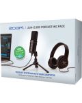 Комплект слушалки и микрофон Zoom - ZUM-2PMP, черен - 7t