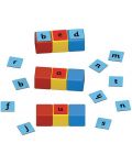 Комплект магнитни кубчета Geomag - Magicube, Word Building EU, 55 части - 2t