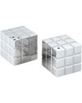 Комплект за сол и пипер Philippi - Cube, 3 x 3 x 3 cm - 1t