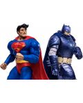Комплект екшън фигури McFarlane DC Comics: Multiverse - Superman vs Armored Batman (The Dark Knight Returns), 18 cm - 4t