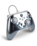Контролер PowerA - Enhanced, Metallic Ice (Xbox One/Series S/X) - 2t