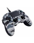 Контролер Nacon - Wired Compact, Camo Grey (PS4/PC) - 2t