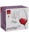 Комплект чаши за вино Rona - Prestige 6339, 6 броя x 340 ml - 3t