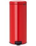 Кош за отпадъци Brabantia - NewIcon, 30 l, Passion Red - 1t