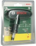 Комплект битове Bosch - Pocket, 10 части - 2t