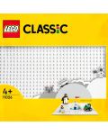 Основа за конструиране LEGO Classic - Бяла (11026) - 1t