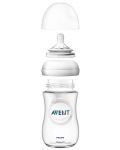 Комплект биберони Philips Avent - Natural Slow, силикон, 2 капки, 2 броя - 4t